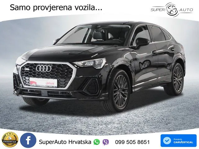 Audi Q3 II Sportback 45 TFSI (245 KS) quattro S tronic LED+GR SJED+ACC