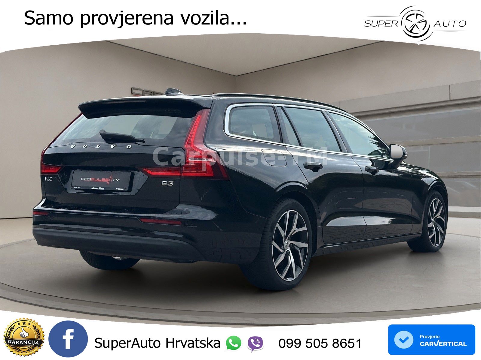 Volvo V60 2.0 B3 DCT LED+GR SJED+ACC
