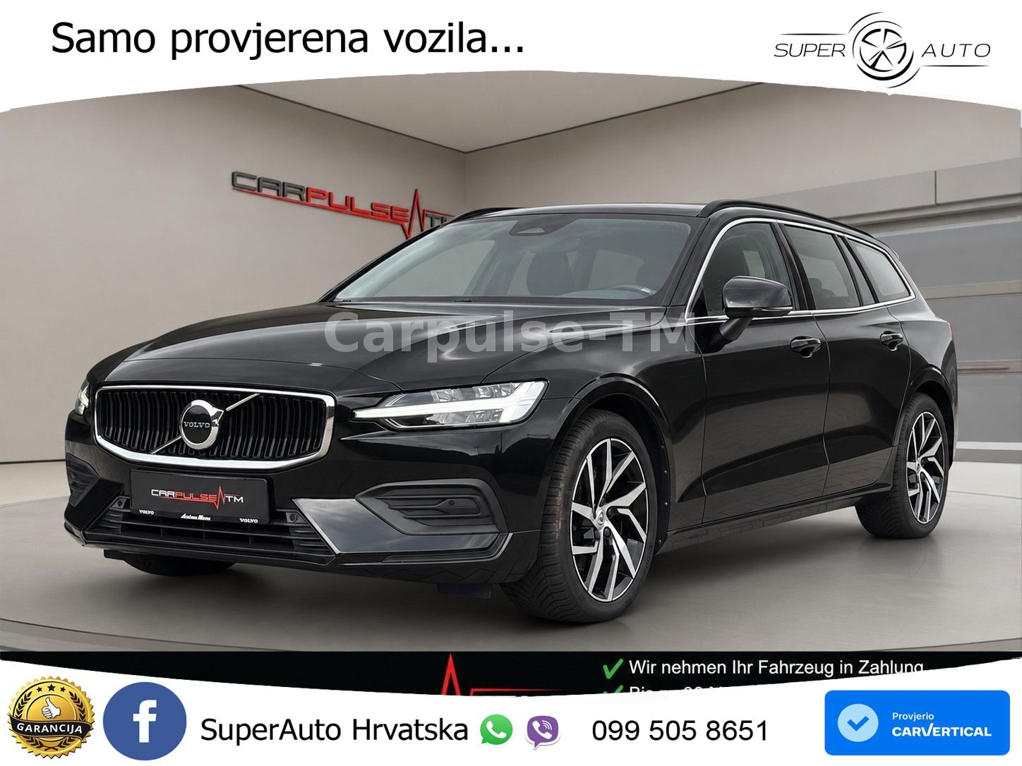 Volvo V60 2.0 B3 DCT LED+GR SJED+ACC