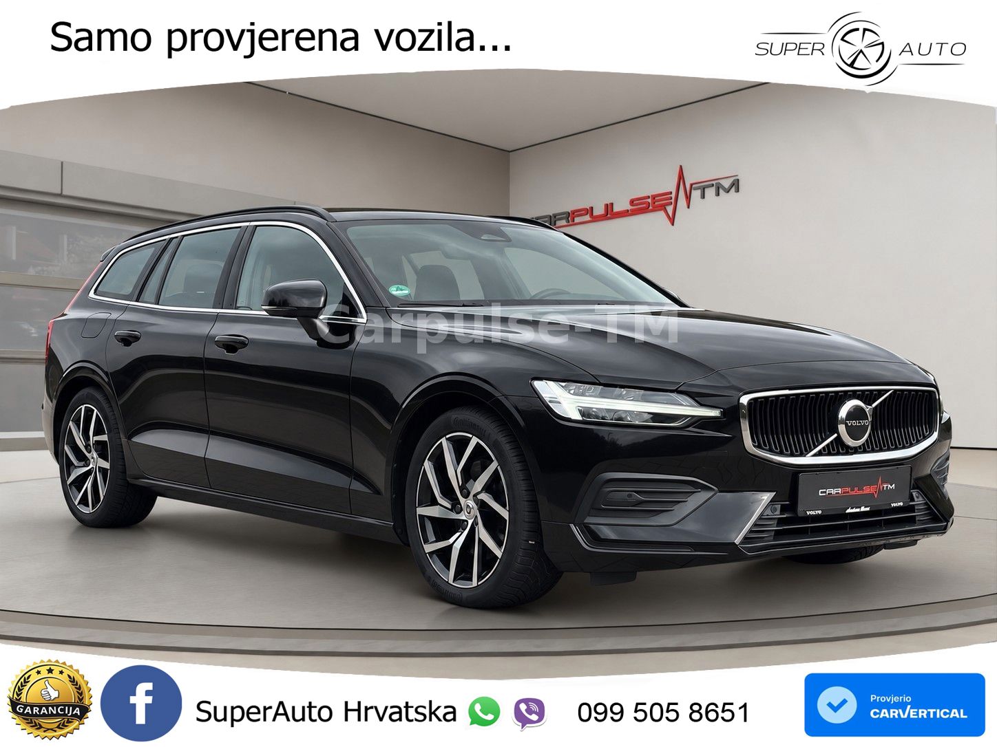 Volvo V60 2.0 B3 DCT LED+GR SJED+ACC