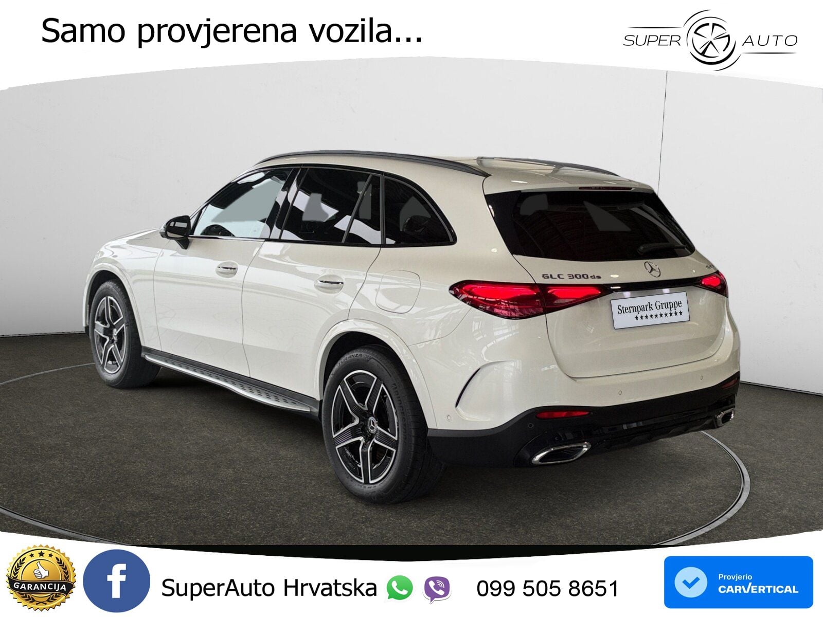Mercedes GLC 300de (306 KS) 4MATIC 9G-TRONIC AMG ZRAČNI+ACC+GR SJED+KAM