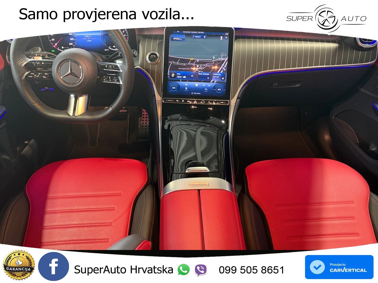 Mercedes GLC 300de (306 KS) 4MATIC 9G-TRONIC AMG ZRAČNI+ACC+GR SJED+KAM