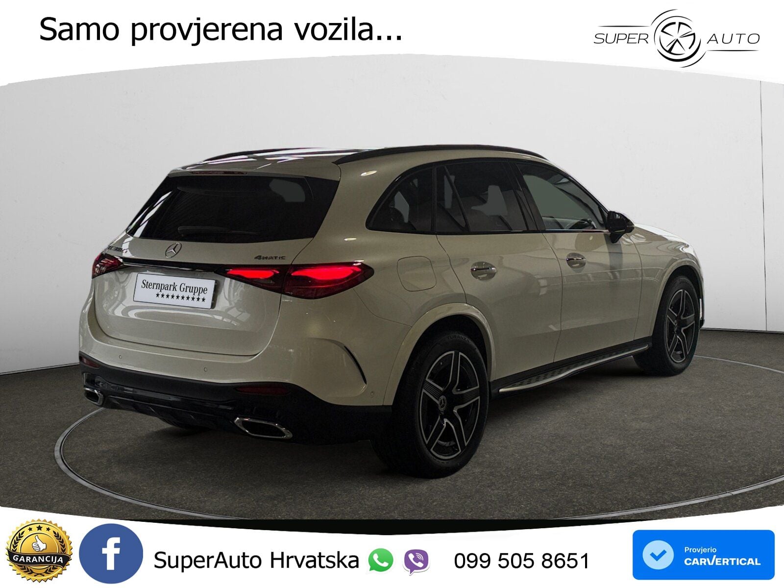Mercedes GLC 300de (306 KS) 4MATIC 9G-TRONIC AMG ZRAČNI+ACC+GR SJED+KAM
