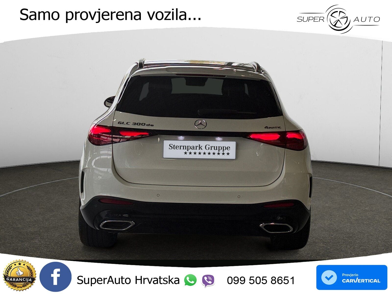 Mercedes GLC 300de (306 KS) 4MATIC 9G-TRONIC AMG ZRAČNI+ACC+GR SJED+KAM