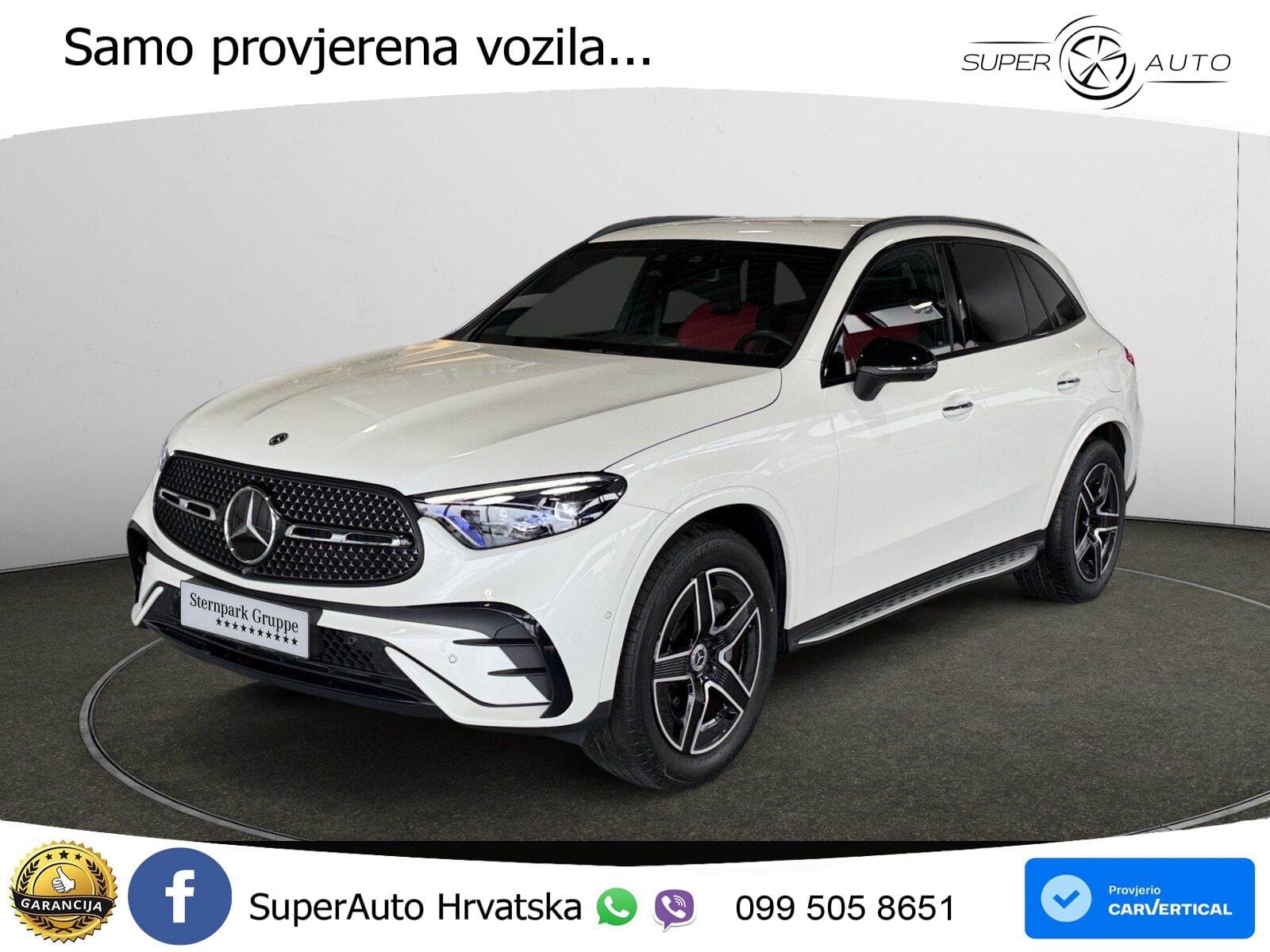 Mercedes GLC 300de (306 KS) 4MATIC 9G-TRONIC AMG ZRAČNI+ACC+GR SJED+KAM