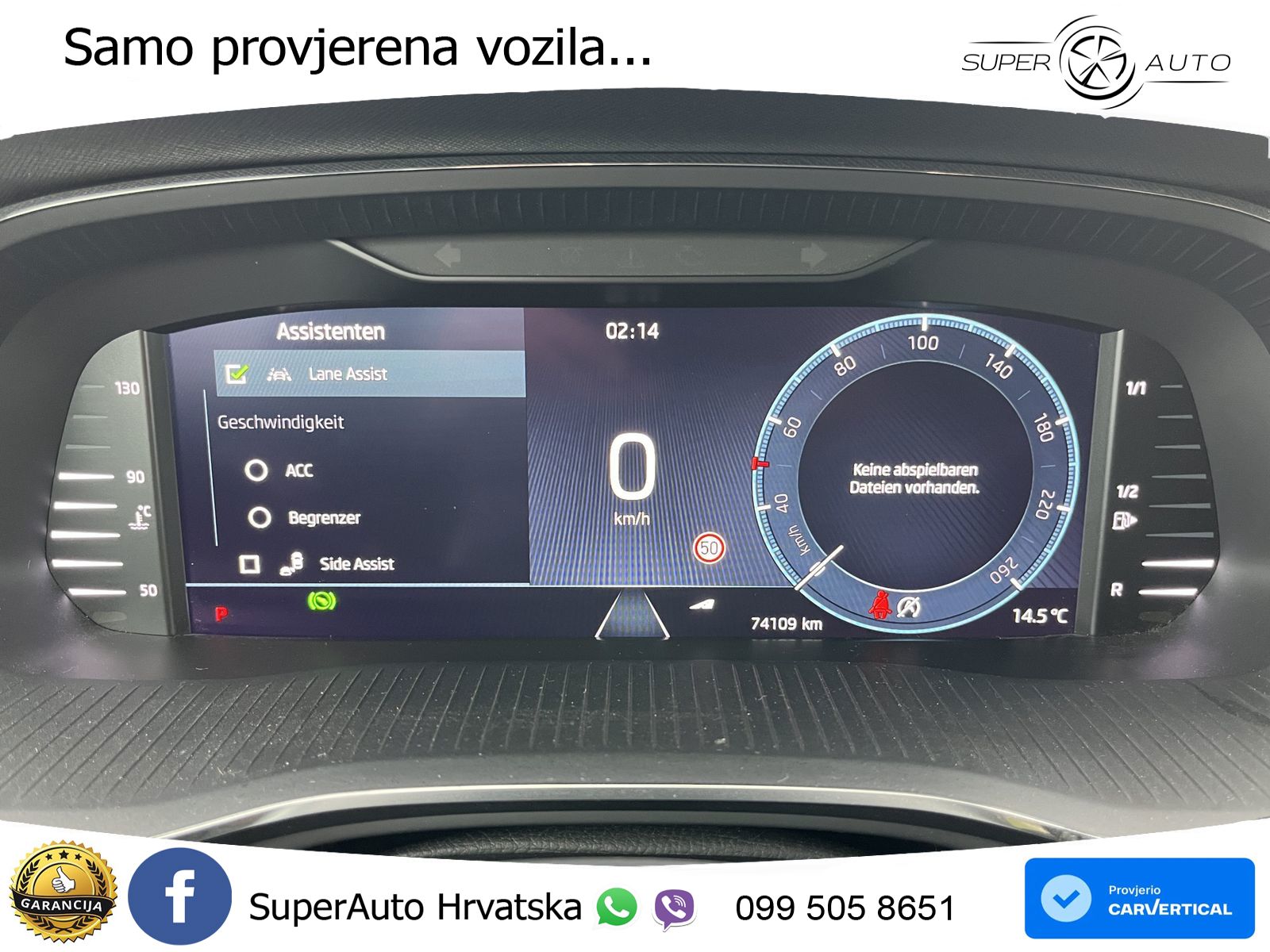 Škoda Octavia Combi 2.0 TDI (150 KS) DSG LED+GR SJED+ACC