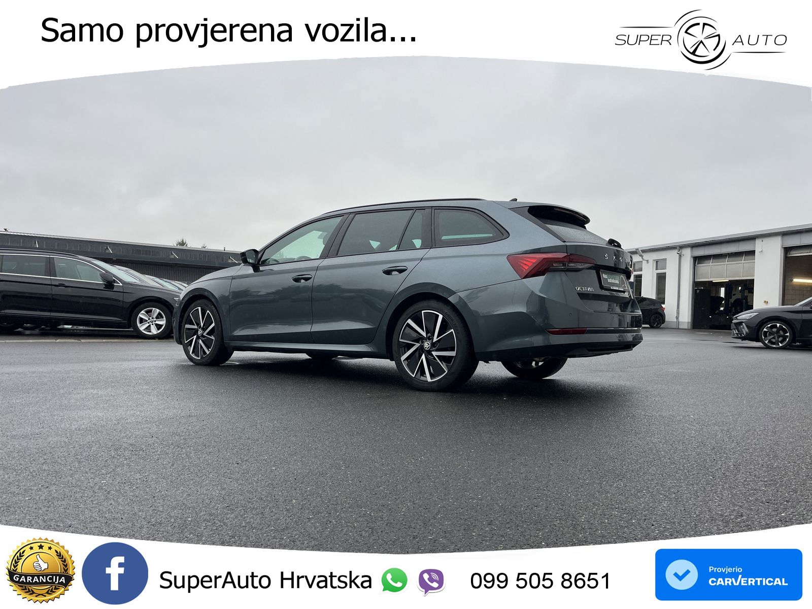 Škoda Octavia Combi 2.0 TDI (150 KS) DSG LED+GR SJED+ACC