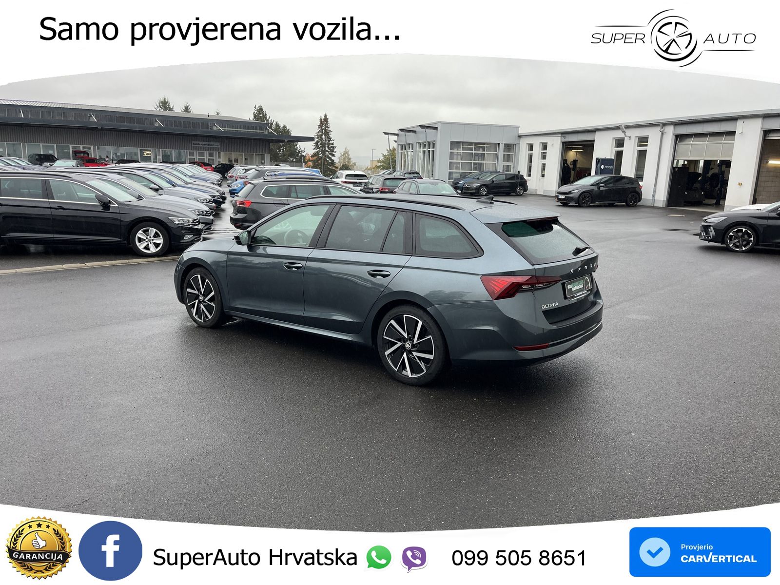 Škoda Octavia Combi 2.0 TDI (150 KS) DSG LED+GR SJED+ACC
