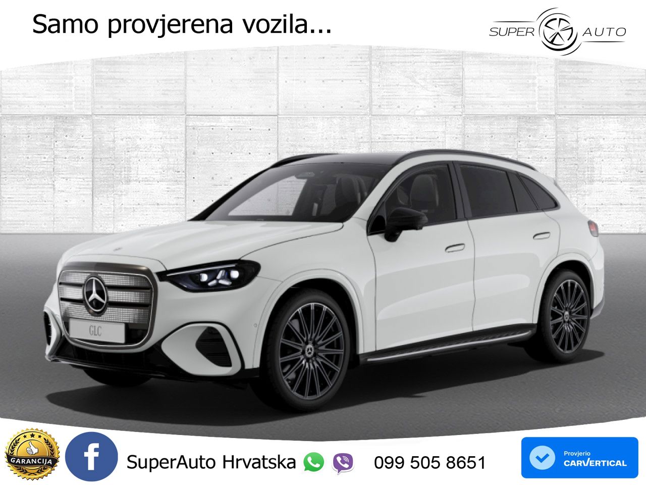 Mercedes GLC 400 94 kWh (489 KS) 4MATIC EQ Technology AMG LED+GR SJED+ACC