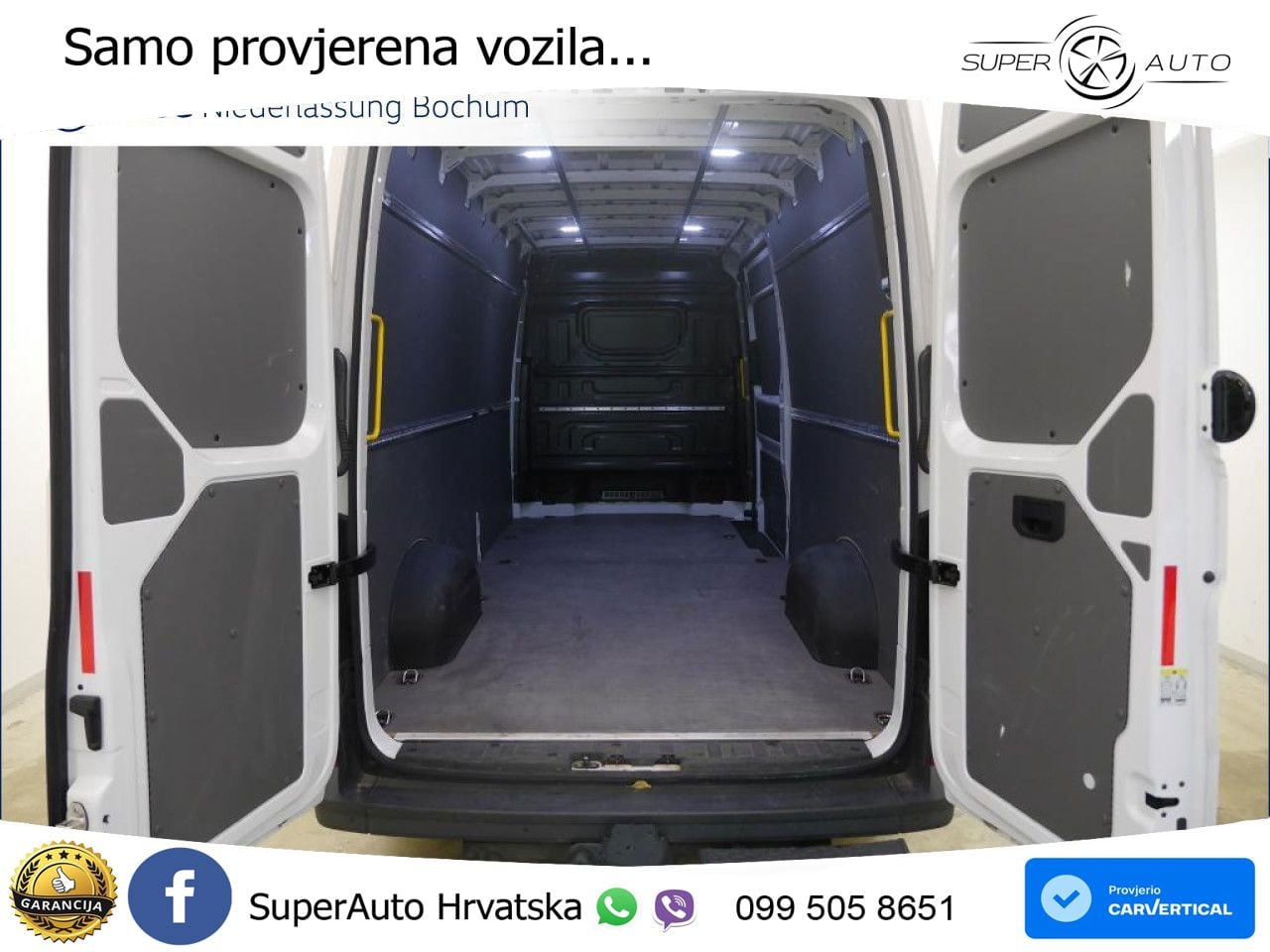 Volkswagen Crafter Kasten lang Navi Klima Kamera 5 Jahre ZV 177 KS