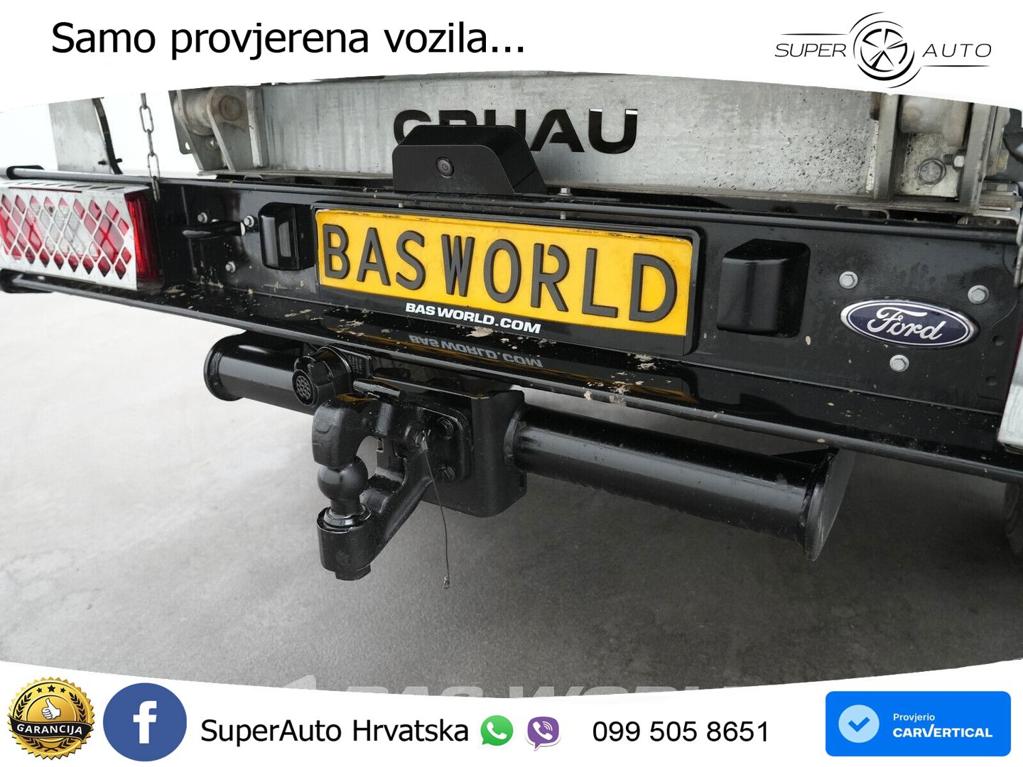 Ford Transit 170pk Kipper Dubbellucht 3,5t Trekhaak A 170 KS