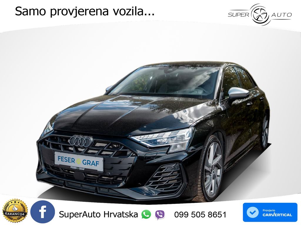 Audi S3 2.0 TFSI (333 KS) quattro S tronic LED+GR SJED+ACC