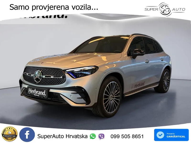 Mercedes GLC 220d (197 KS) 4MATIC 9G-TRONIC Night paket ACC+GR SJED+360+PANO