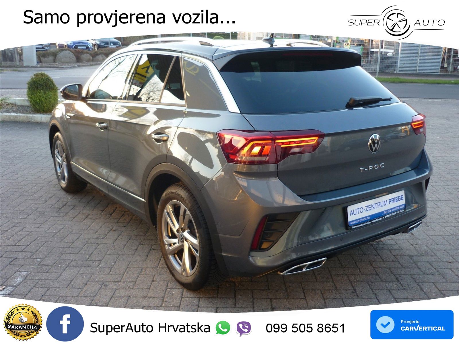 Volkswagen T-Roc I 1.5 TSI (150 KS) DSG LED+GR SJED+ACC