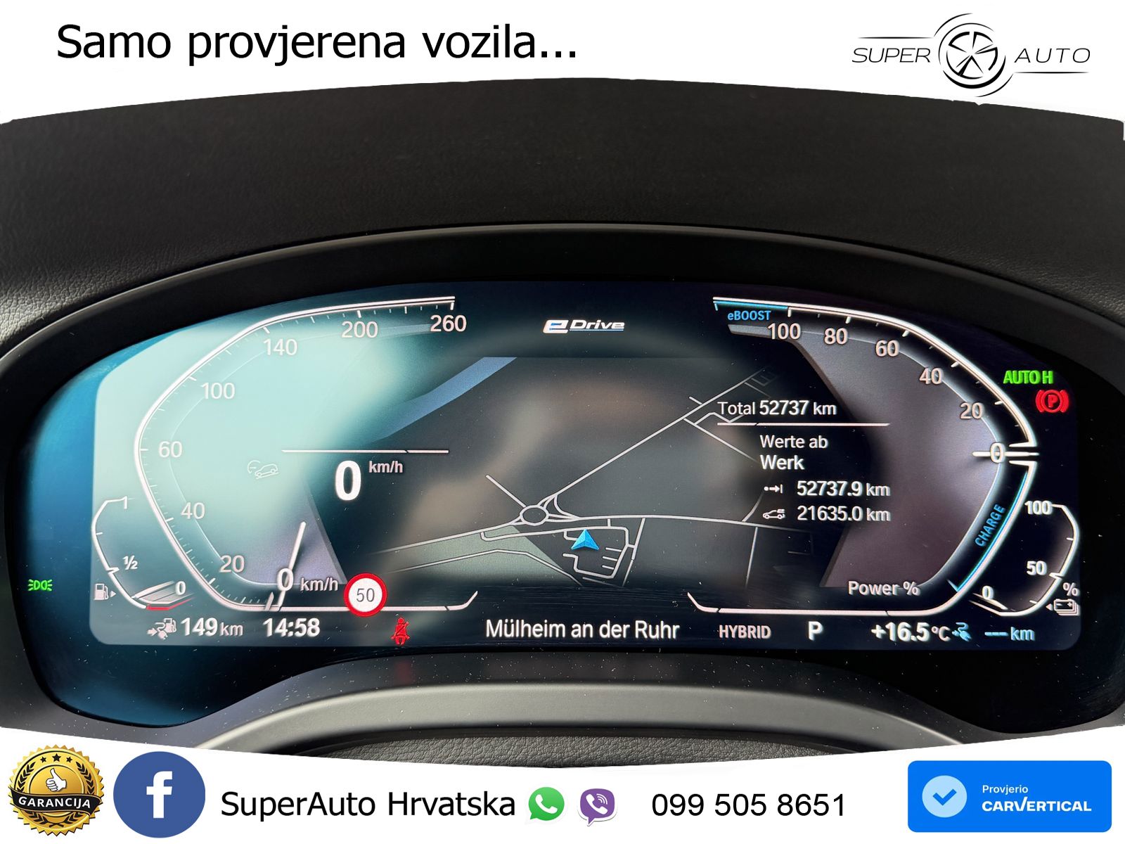BMW X3 30e xDrive Steptronic M Sport LED+GR SJED+ACC