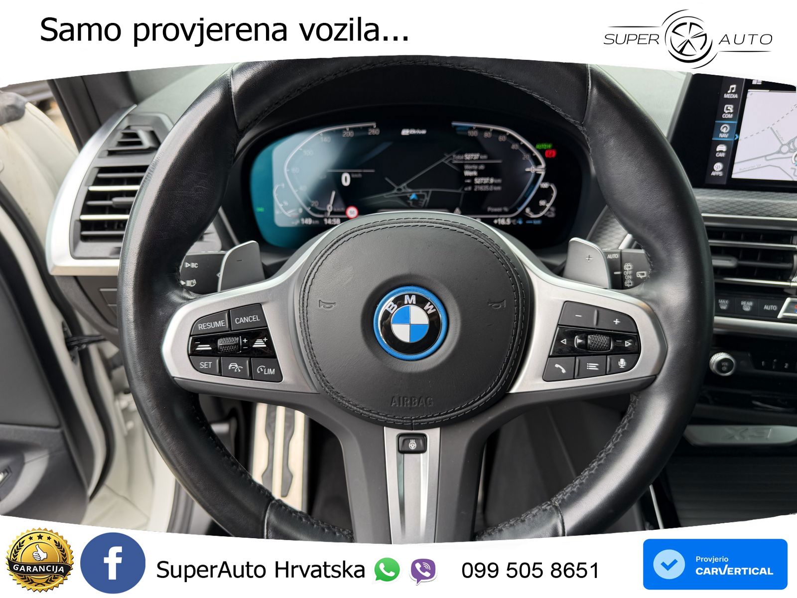 BMW X3 30e xDrive Steptronic M Sport LED+GR SJED+ACC