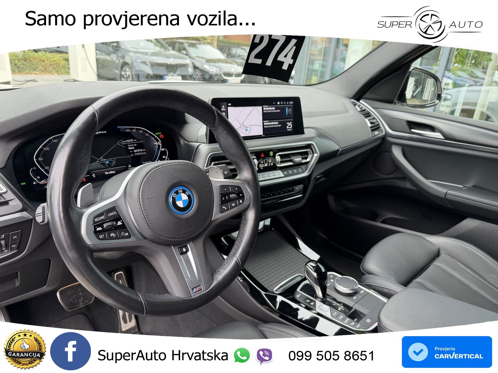 BMW X3 30e xDrive Steptronic M Sport LED+GR SJED+ACC