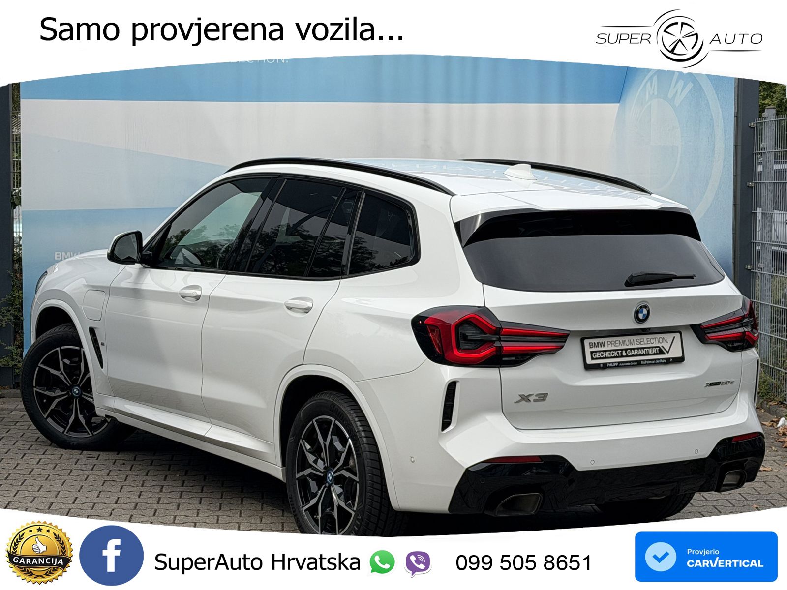 BMW X3 30e xDrive Steptronic M Sport LED+GR SJED+ACC