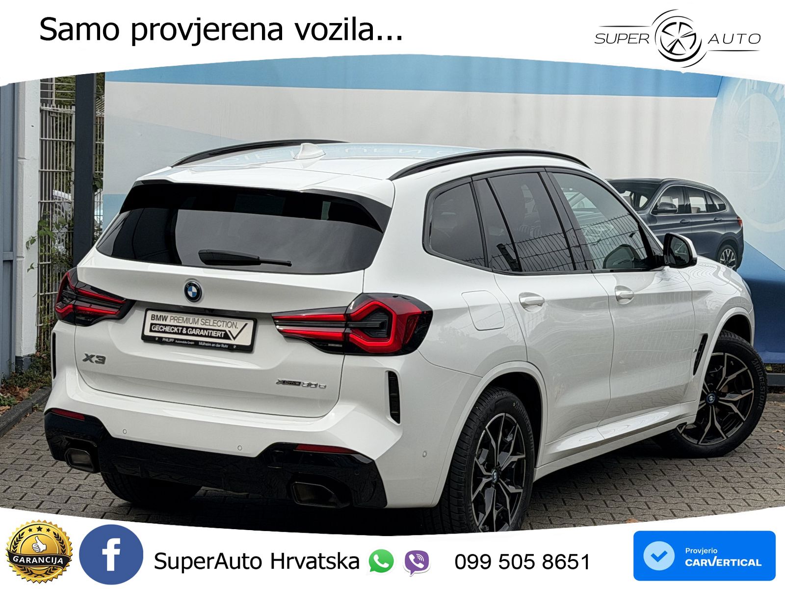 BMW X3 30e xDrive Steptronic M Sport LED+GR SJED+ACC
