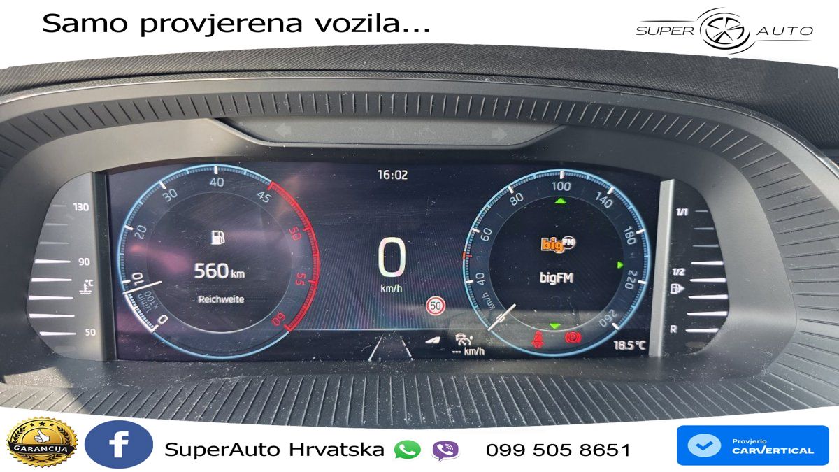 Škoda Octavia Combi 2.0 TDI (116 KS) LED+GR SJED+ACC