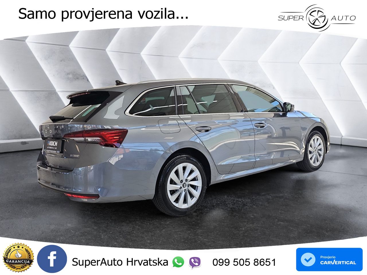 Škoda Octavia Combi 1.5 TSI (150 KS) DSG LED+GR SJED+ACC