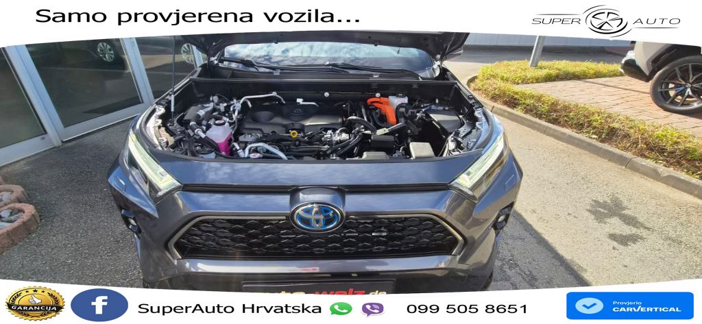 Toyota RAV4 2.5 (306 KS) Hybrid AWD-i eCVT LED+GR SJED+ACC