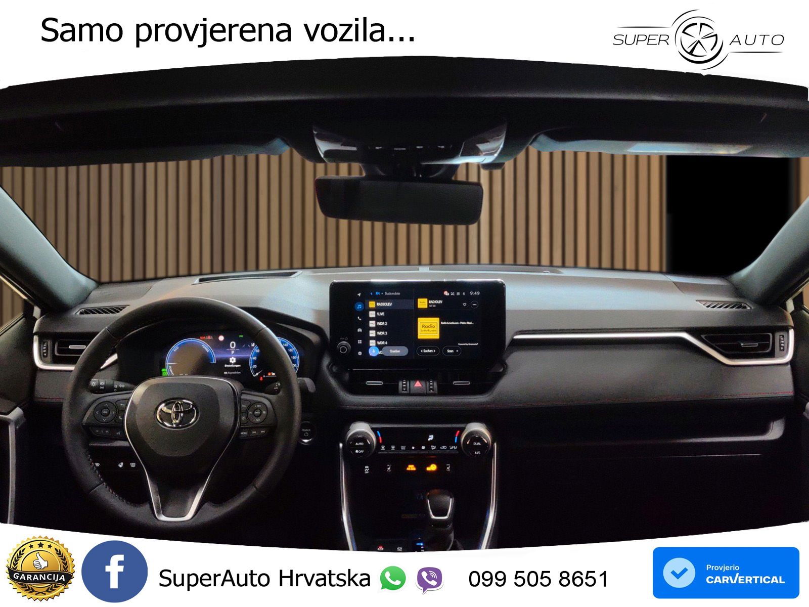 Toyota RAV4 2.5 (306 KS) Hybrid AWD-i eCVT LED+GR SJED+ACC