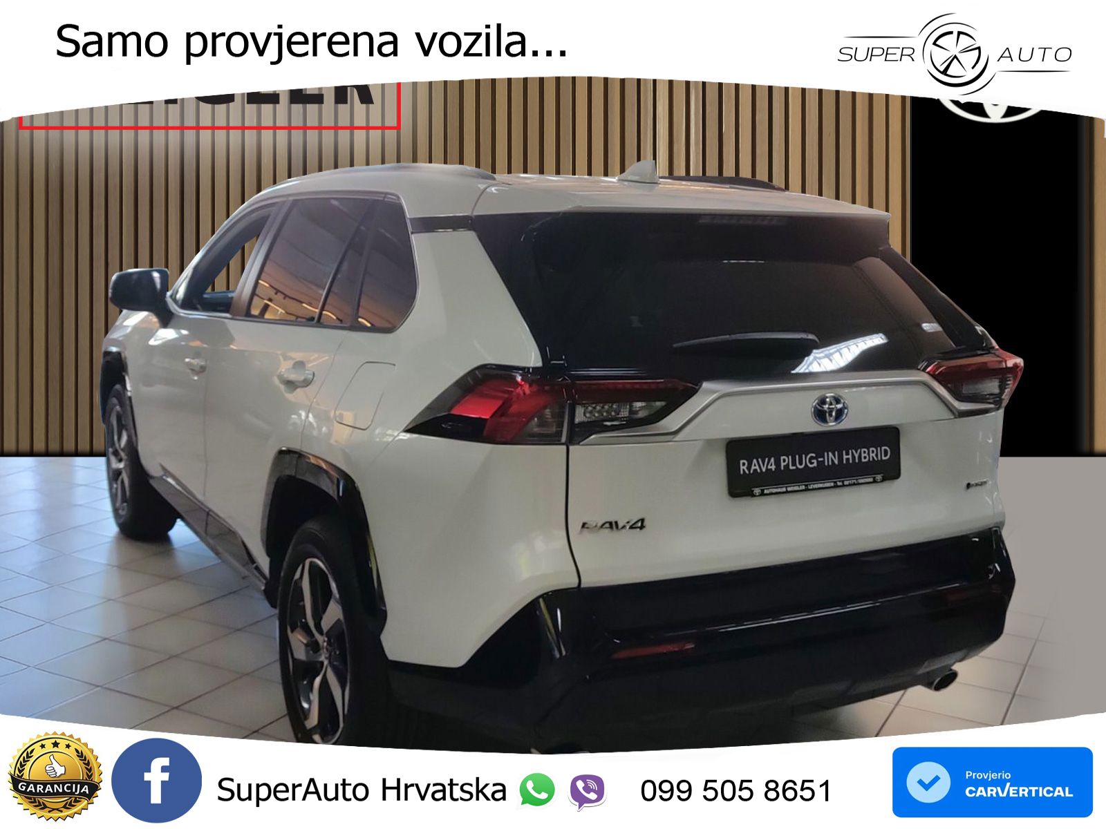 Toyota RAV4 2.5 (306 KS) Hybrid AWD-i eCVT LED+GR SJED+ACC