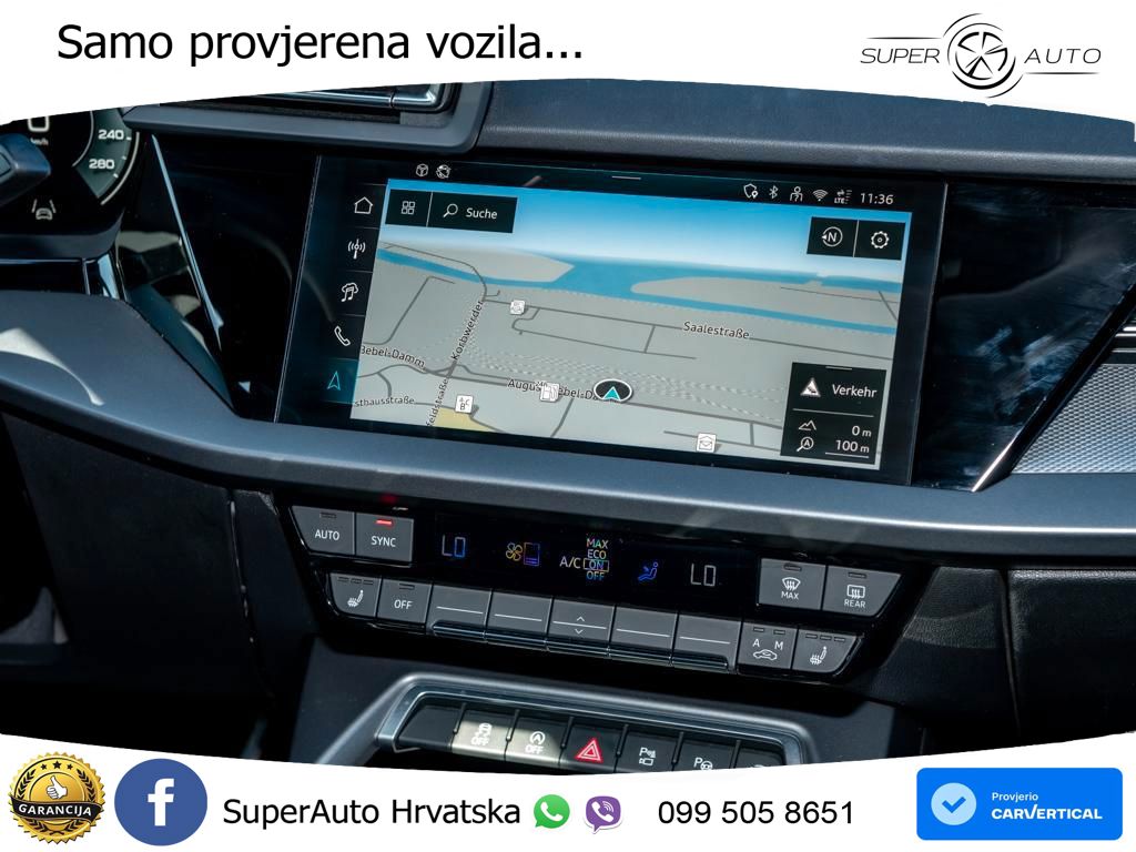 Audi A3 Limuzina 35 TFSI (150 KS) S tronic 2x S line LED+GR SJED+ACC