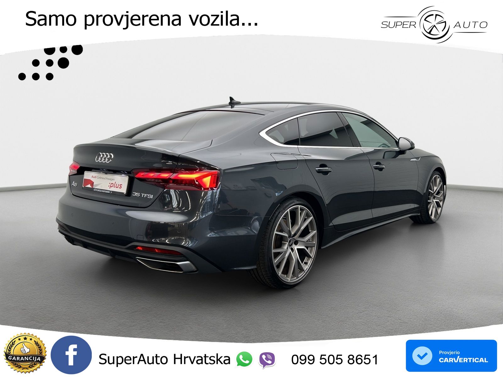 Audi A5 Sportback 35 TFSI (150 KS)