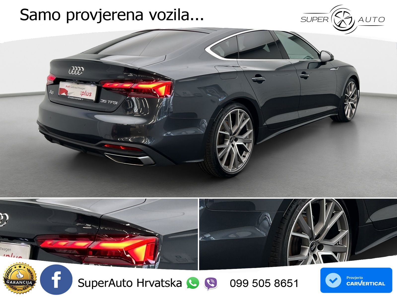 Audi A5 Sportback 35 TFSI (150 KS)