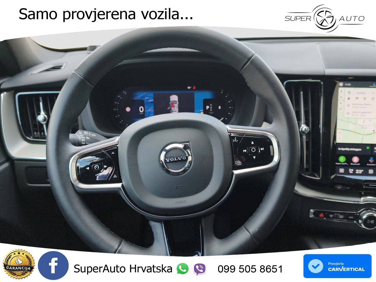 Volvo XC60 B4 Diesel FWD Geartronic LED+GR SJED+ACC
