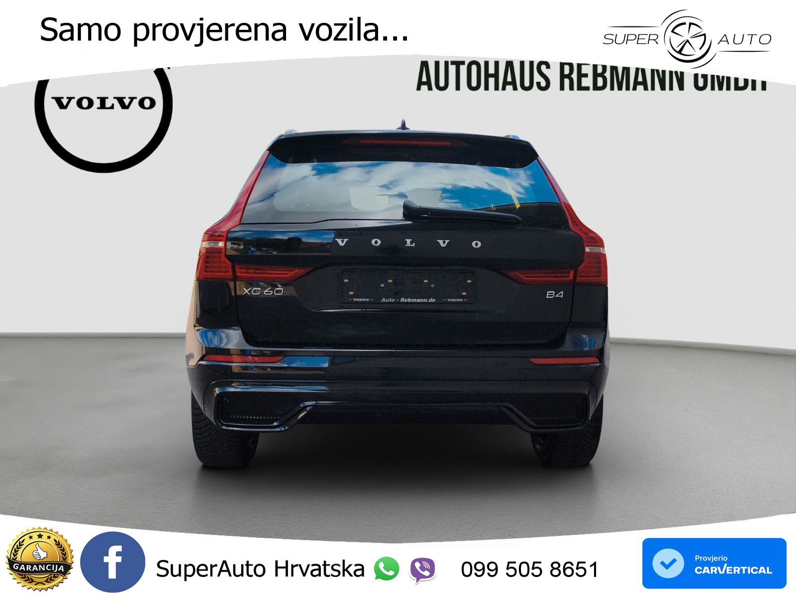 Volvo XC60 B4 Diesel FWD Geartronic LED+GR SJED+ACC