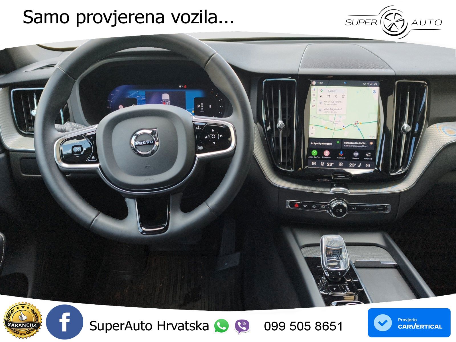 Volvo XC60 B4 Diesel FWD Geartronic LED+GR SJED+ACC