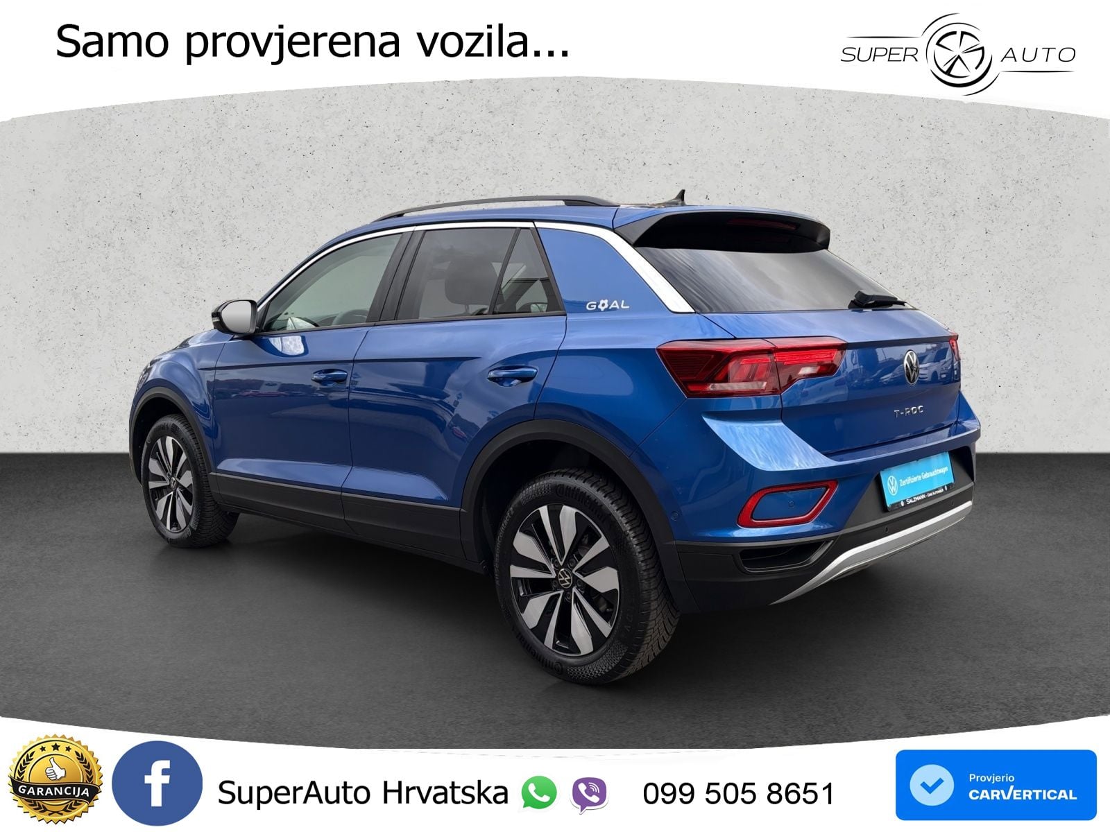 Volkswagen T-Roc 1.5 TSI (150 KS) DSG LED+GR SJED+ACC