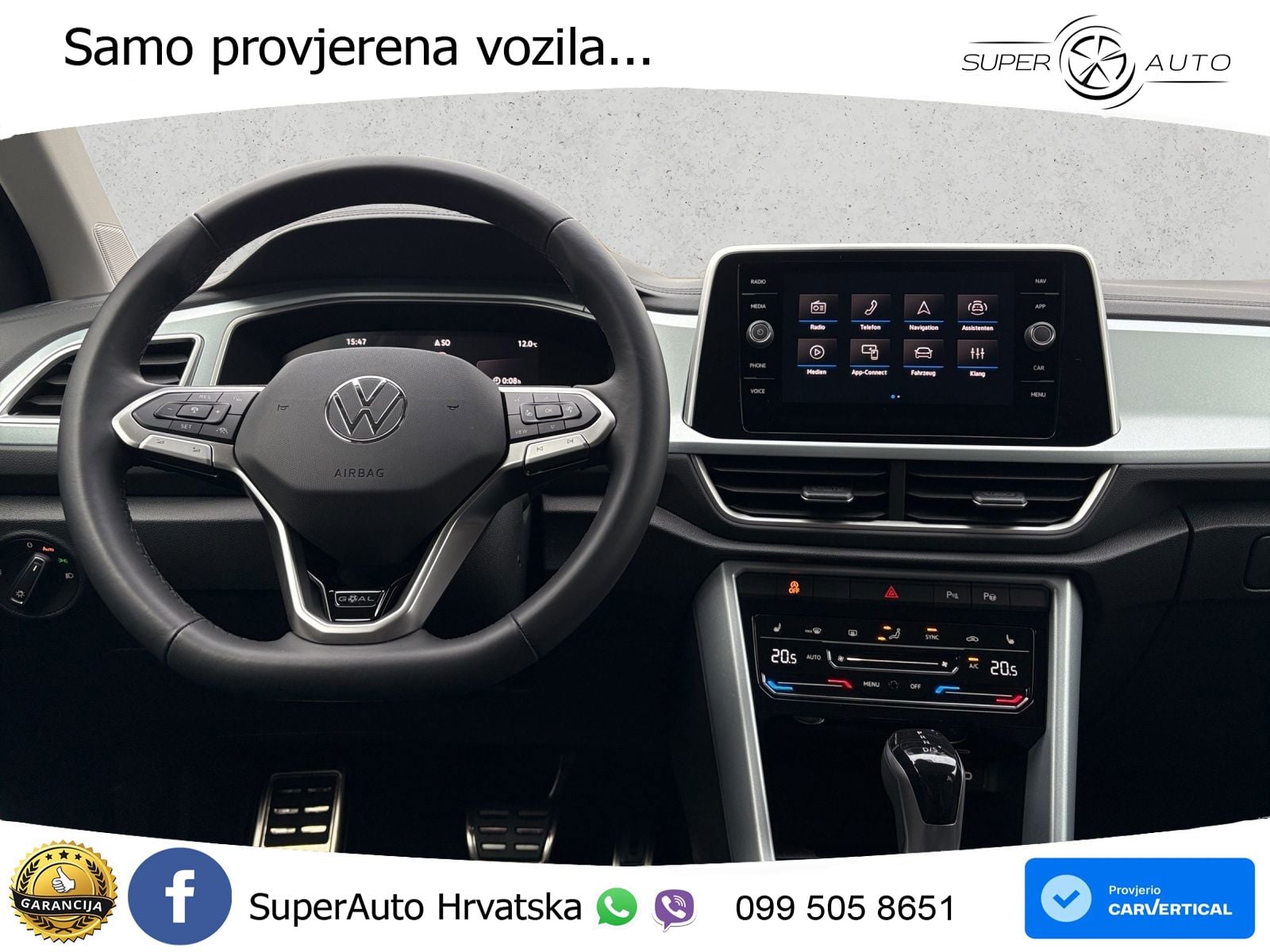 Volkswagen T-Roc 1.5 TSI (150 KS) DSG LED+GR SJED+ACC