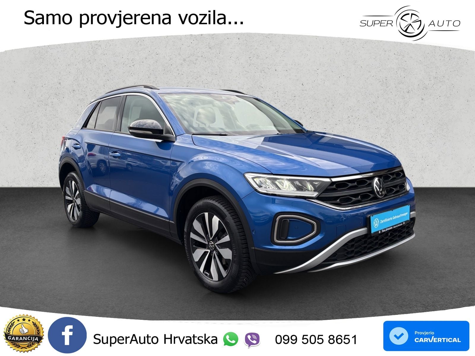 Volkswagen T-Roc 1.5 TSI (150 KS) DSG LED+GR SJED+ACC