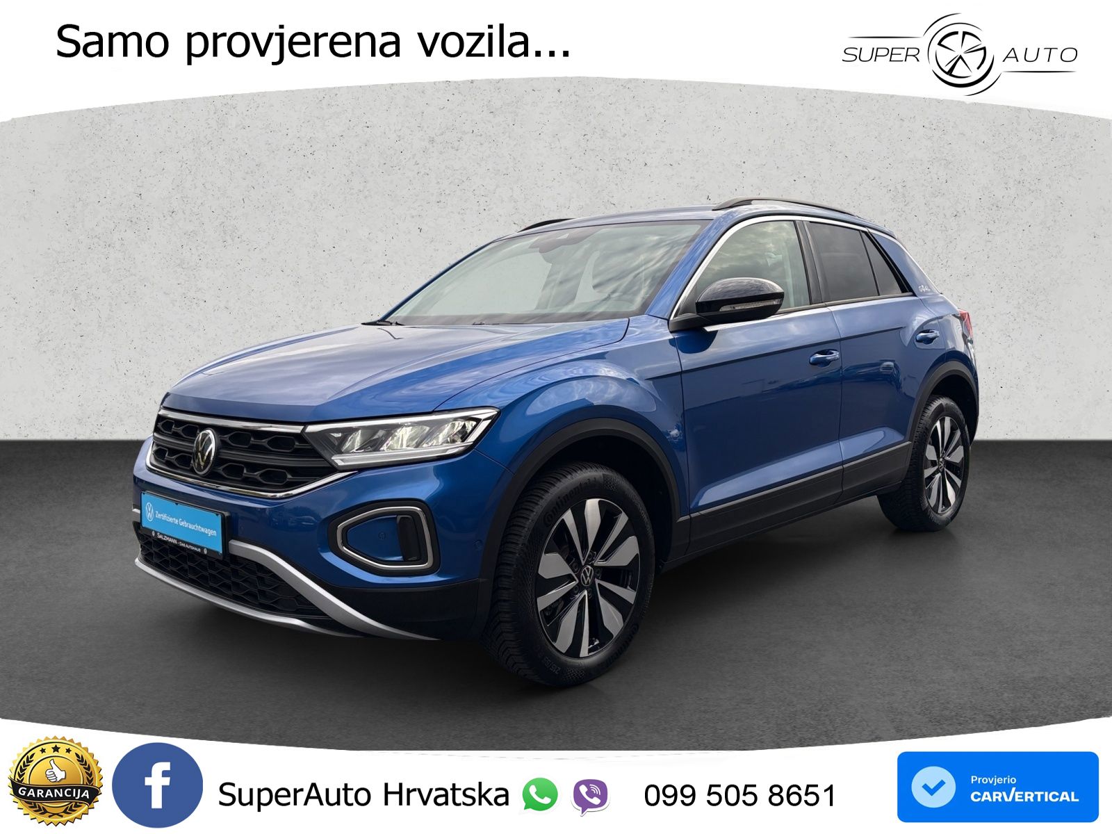 Volkswagen T-Roc 1.5 TSI (150 KS) DSG LED+GR SJED+ACC