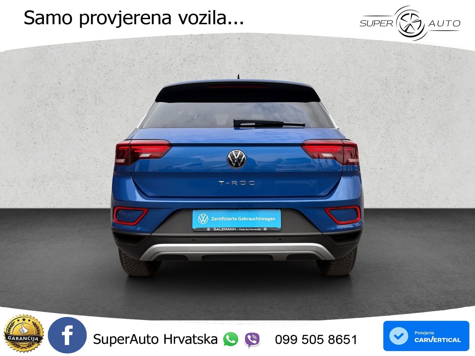 Volkswagen T-Roc 1.5 TSI (150 KS) DSG LED+GR SJED+ACC