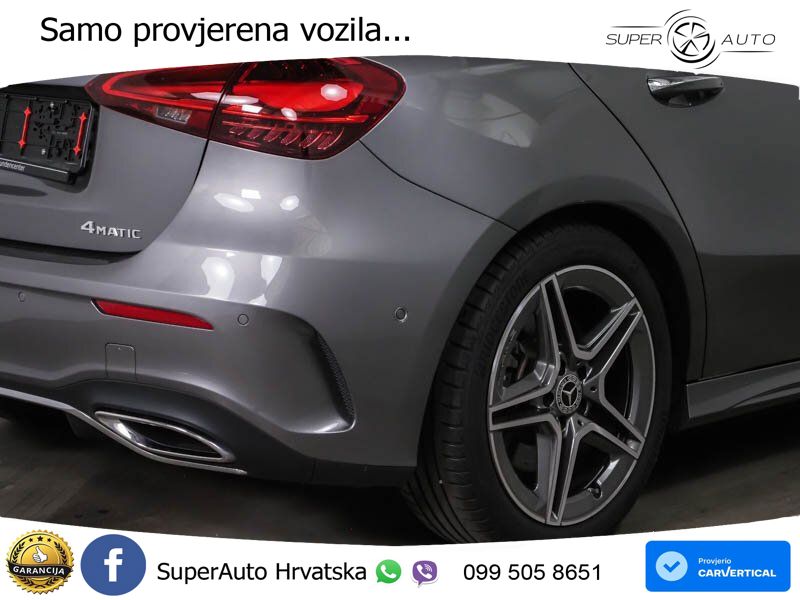 Mercedes-Benz A 220 4MATIC 8G-DCT ACC+HEAD+GR SJED+360+PANO