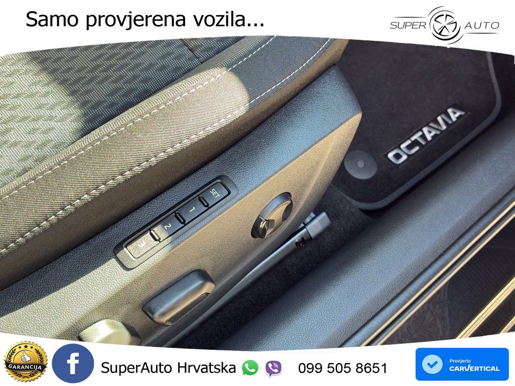 Škoda Octavia Combi 2.0 TDI (150 KS) DSG LED+GR SJED+ACC