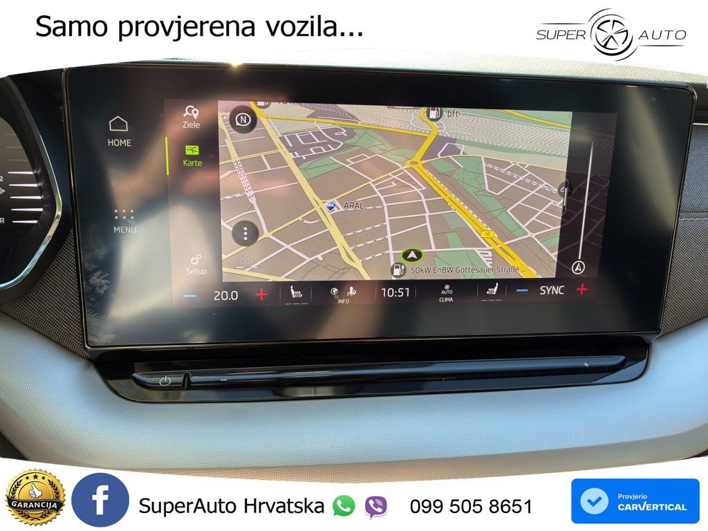 Škoda Octavia Combi 2.0 TDI (150 KS) DSG LED+GR SJED+ACC