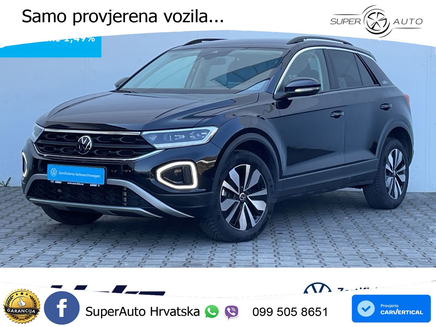 Volkswagen T-Roc I 2.0 TDI (150 KS) DSG LED+GR SJED+ACC