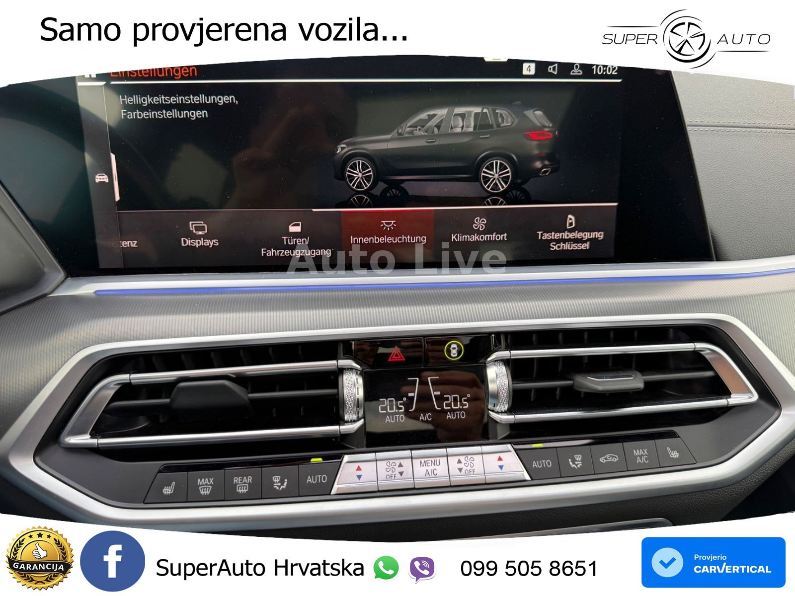 BMW X5 30d (286 KS) xDrive Steptronic ACC+HEAD+4xGR SJED+360+PANO