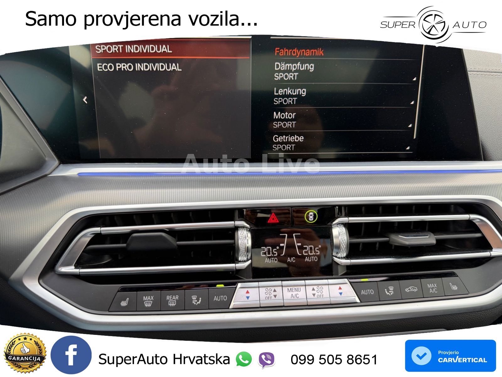BMW X5 30d (286 KS) xDrive Steptronic ACC+HEAD+4xGR SJED+360+PANO