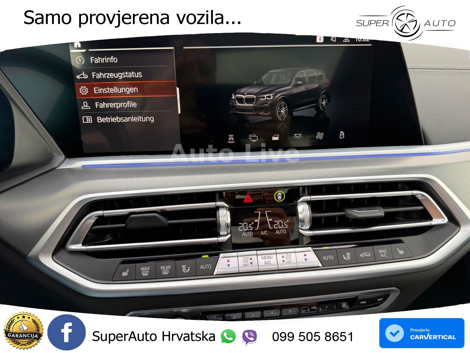 BMW X5 30d (286 KS) xDrive Steptronic ACC+HEAD+4xGR SJED+360+PANO