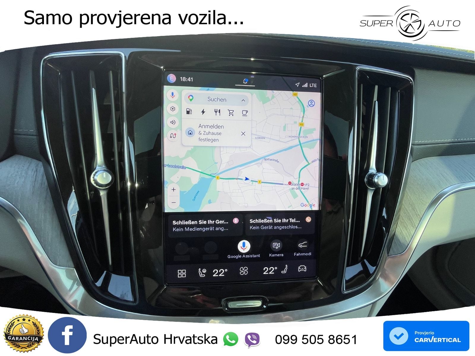 Volvo V60 2.0 T8 AWD Geartronic LED+GR SJED+ACC