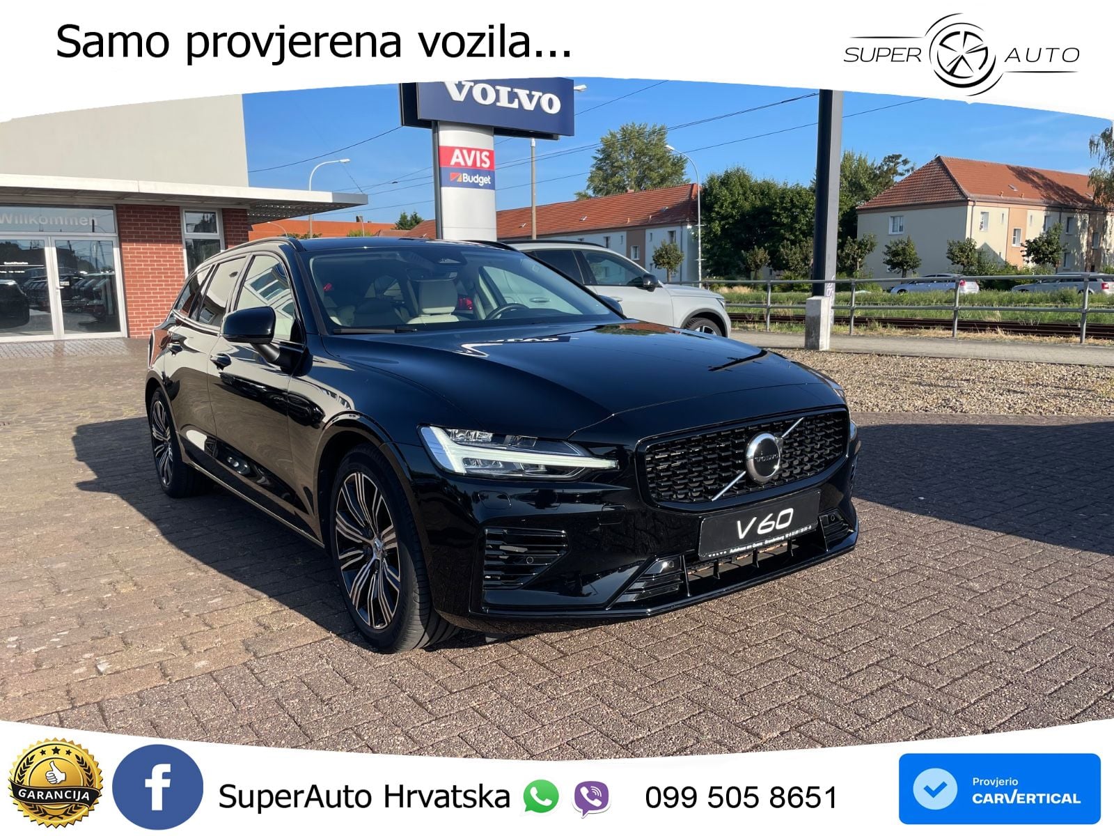 Volvo V60 2.0 T8 AWD Geartronic LED+GR SJED+ACC