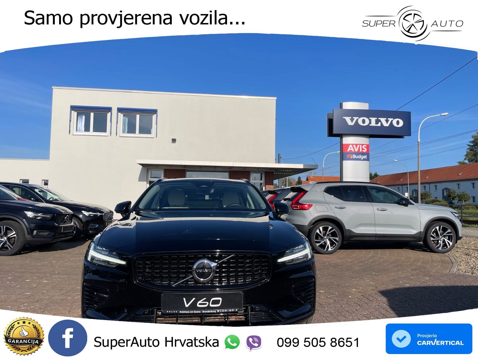 Volvo V60 2.0 T8 AWD Geartronic LED+GR SJED+ACC