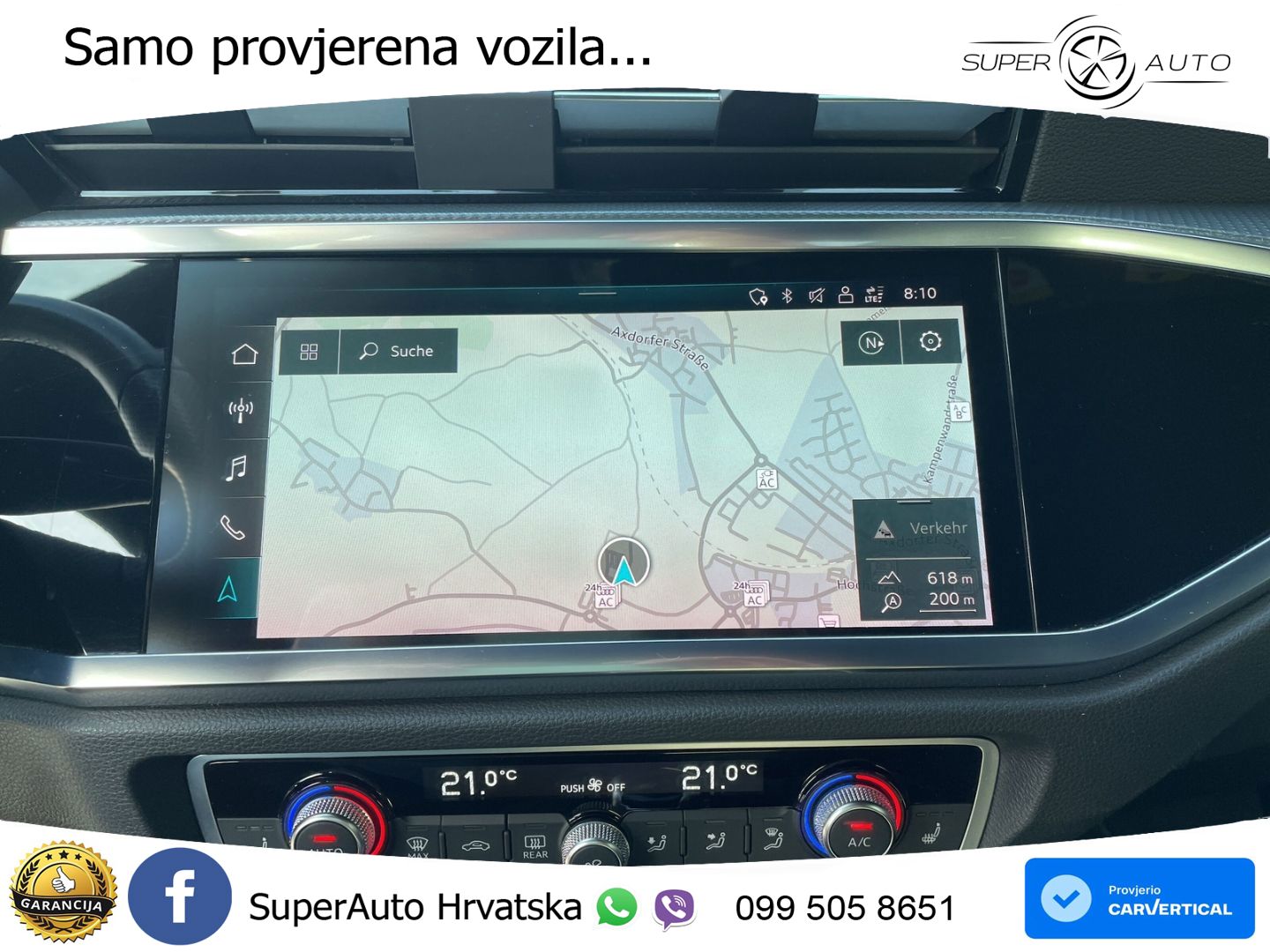 Audi Q3 45 TFSIe (245 KS) S tronic S line LED+GR SJED+ACC